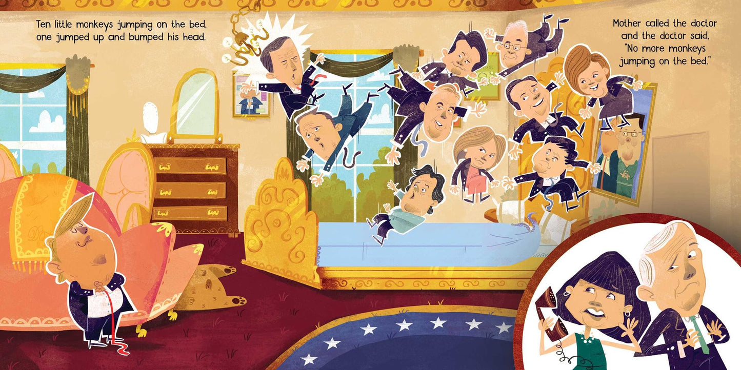 Trump's Ten Little Monkeys: The White House Is a Zoo