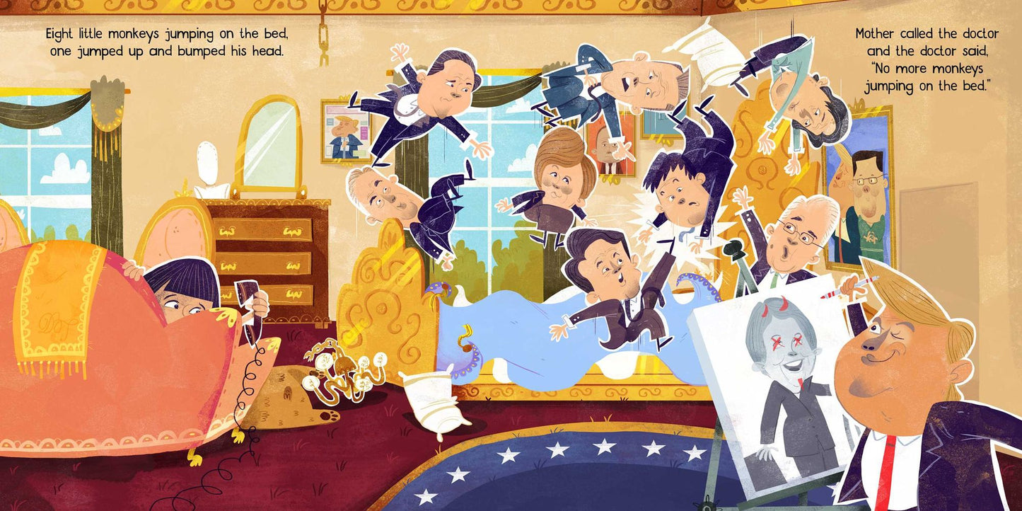 Trump's Ten Little Monkeys: The White House Is a Zoo