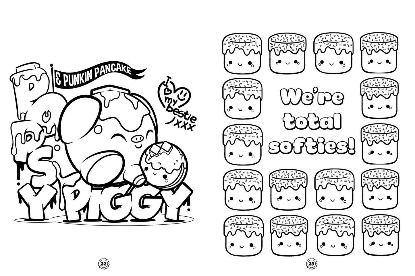 Smooshy Mushy: Cutie Pie: Coloring and Sticker Book