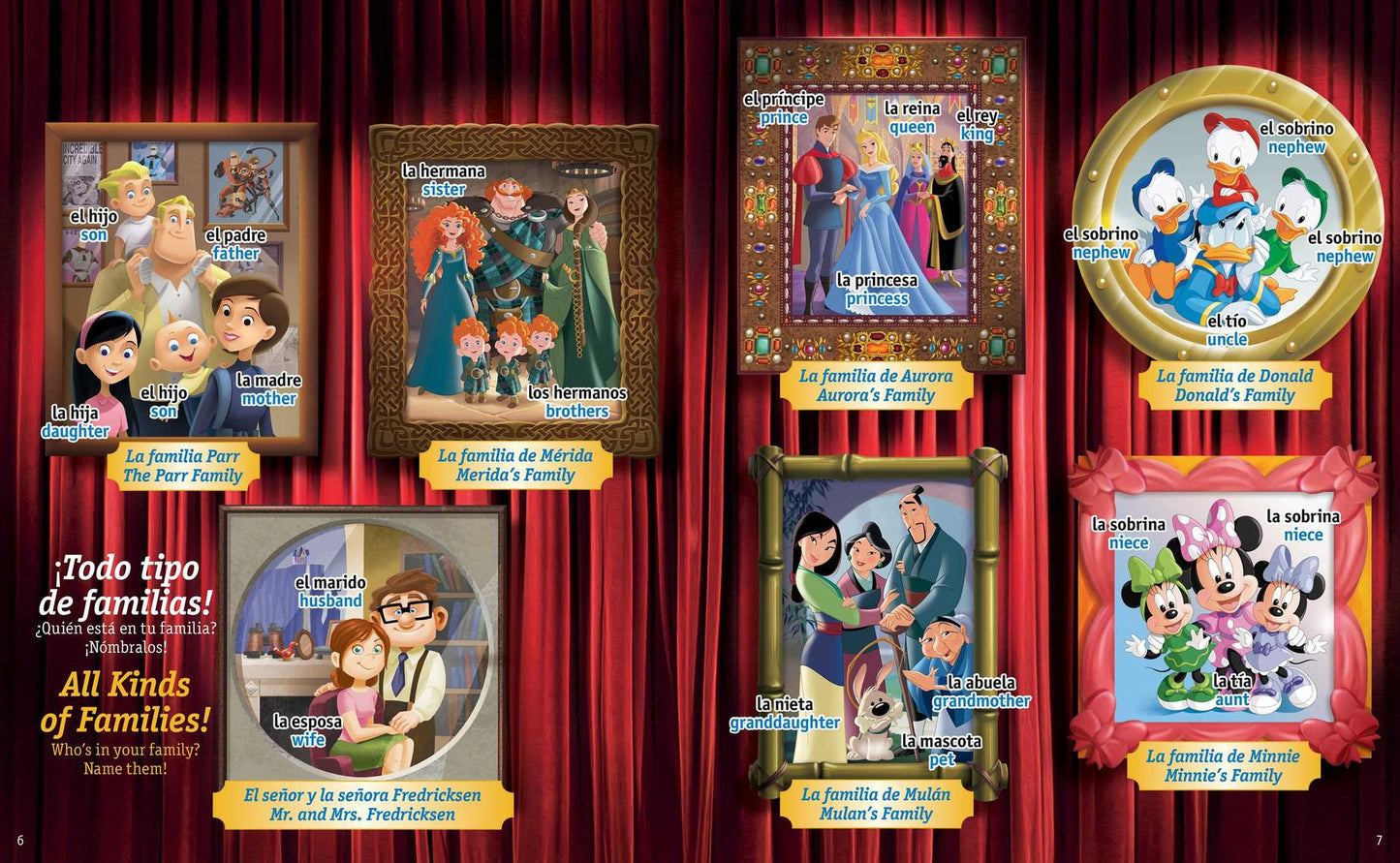 My First 1000 Words / Mis primeras 1000 palabras (English-Spanish) (Disney): A Picture Word Book / Un libro de palabras