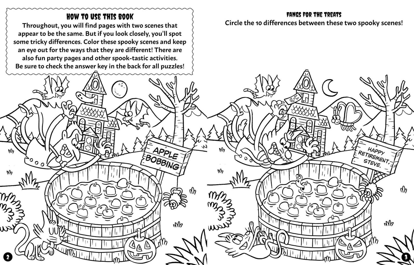 Crayola Pumpkin Patch Party: A Spot-the-Difference Coloring and Activity Book