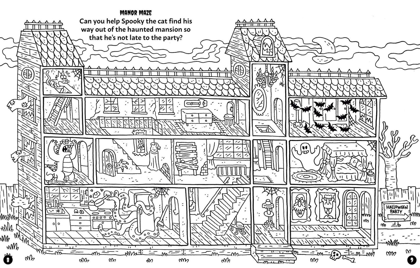 Crayola Pumpkin Patch Party: A Spot-the-Difference Coloring and Activity Book
