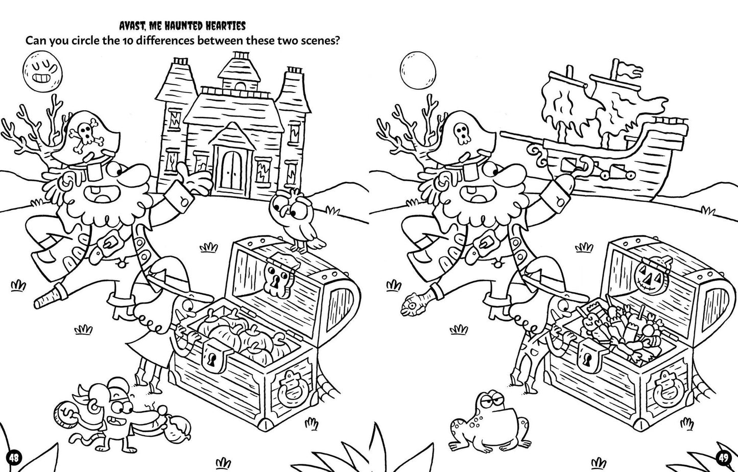 Crayola Pumpkin Patch Party: A Spot-the-Difference Coloring and Activity Book