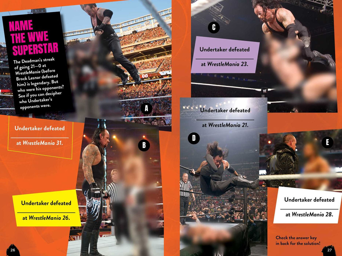 WWE Road to WrestleMania: A Trivia and Activity Book