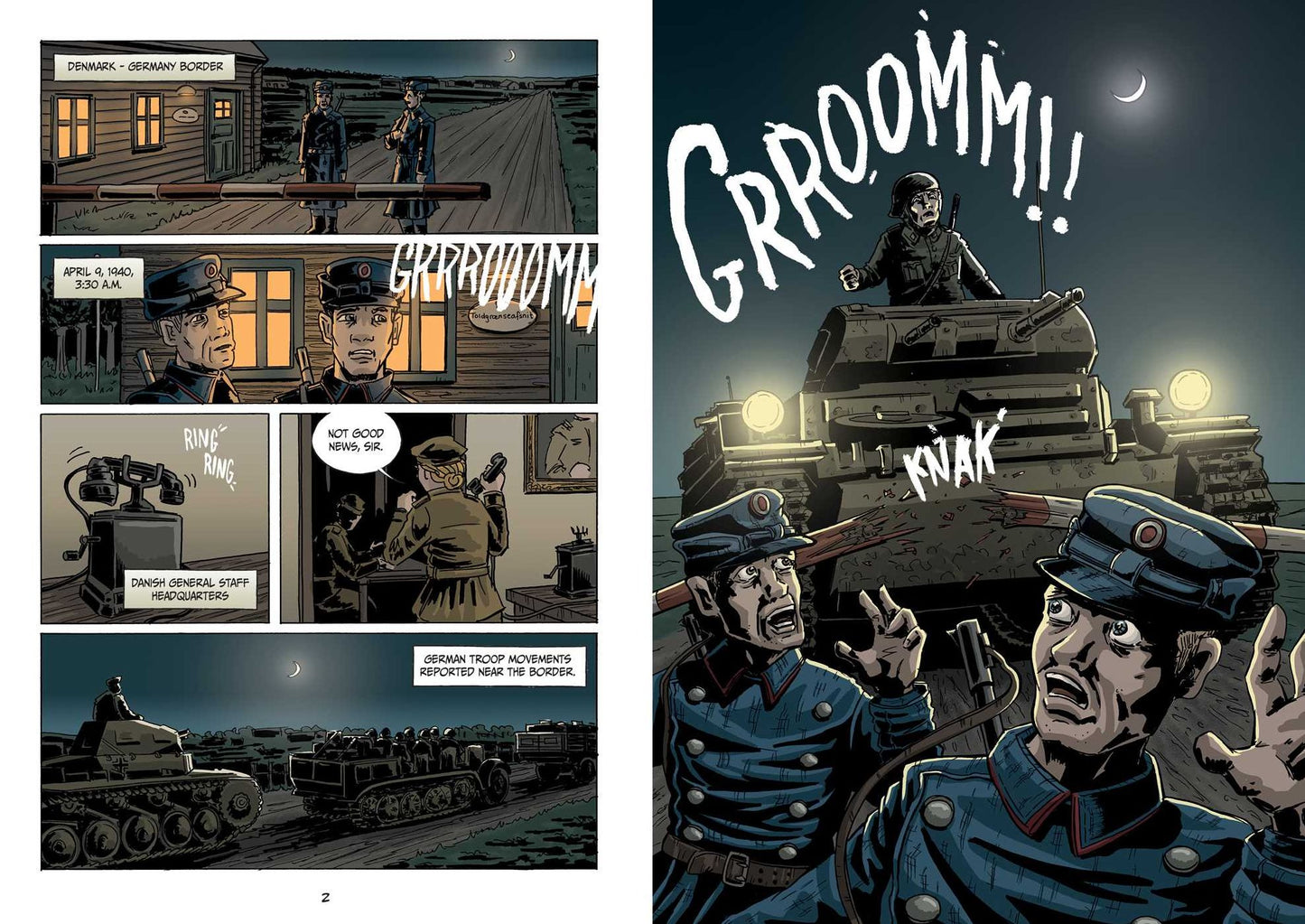 Hour of Need: The Daring Escape of the Danish Jews during World War II: A Graphic Novel