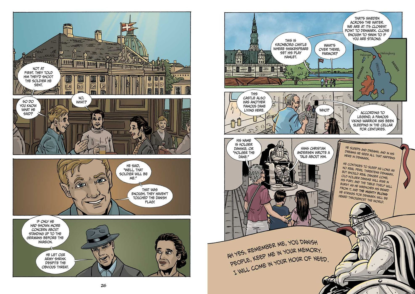 Hour of Need: The Daring Escape of the Danish Jews during World War II: A Graphic Novel