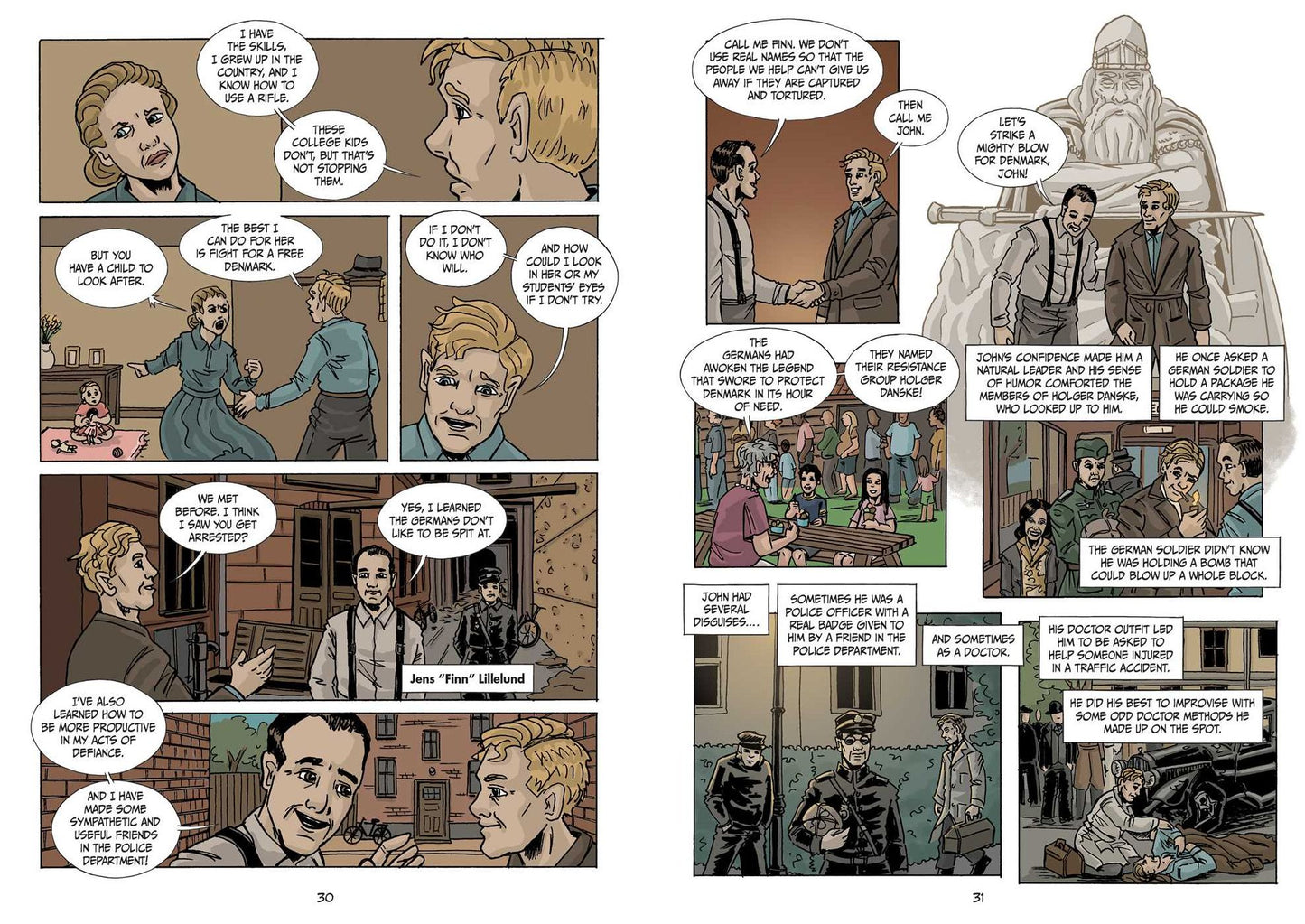 Hour of Need: The Daring Escape of the Danish Jews during World War II: A Graphic Novel