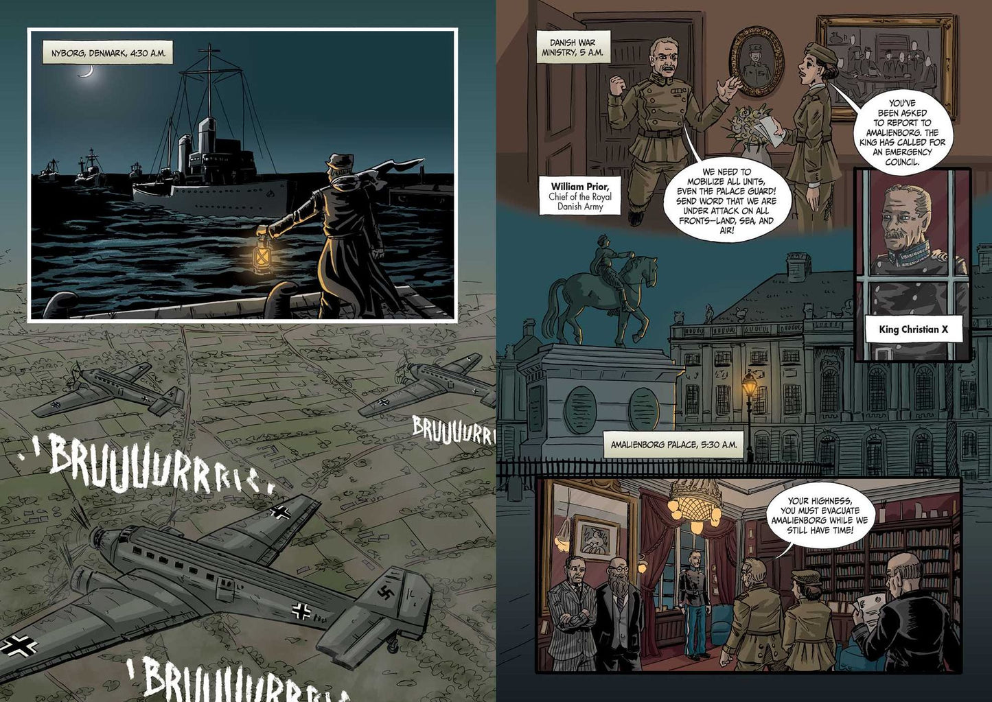 Hour of Need: The Daring Escape of the Danish Jews during World War II: A Graphic Novel