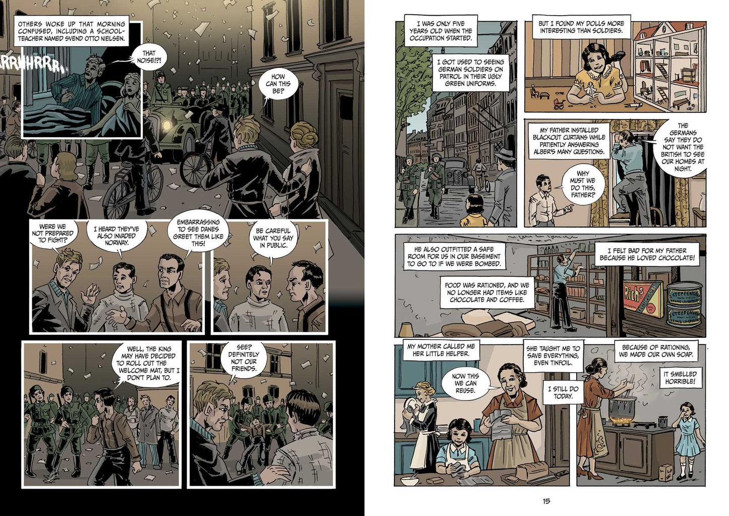 Hour of Need: The Daring Escape of the Danish Jews during World War II: A Graphic Novel