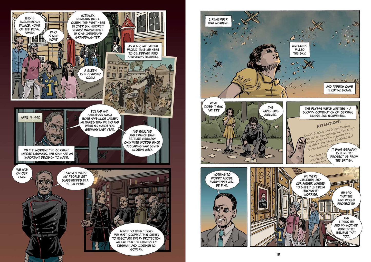 Hour of Need: The Daring Escape of the Danish Jews during World War II: A Graphic Novel