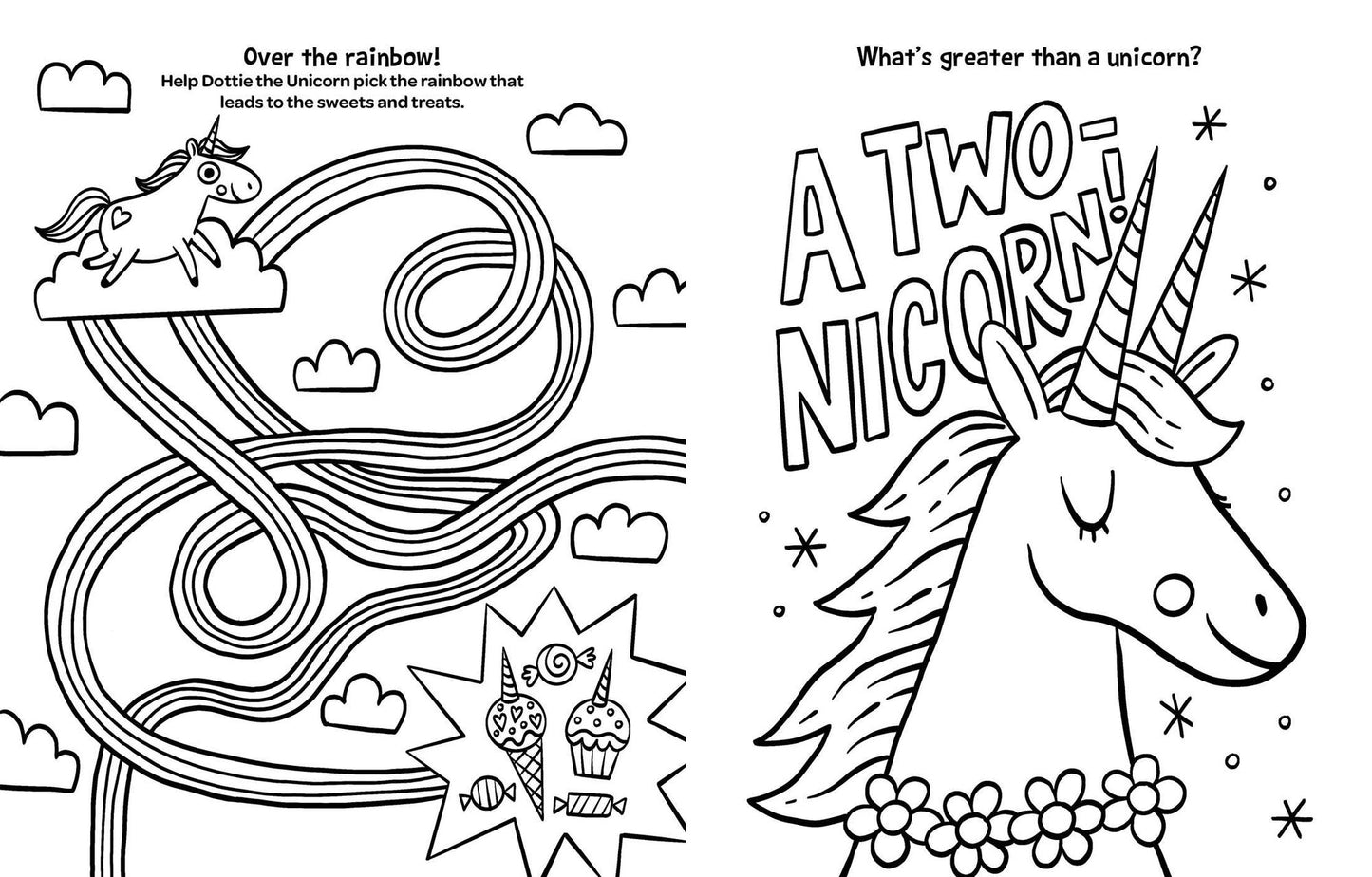 Crayola Unicorn Universe: A Uniquely Perfect & Positively Shiny Coloring and Activity Book with Over 250 Stickers