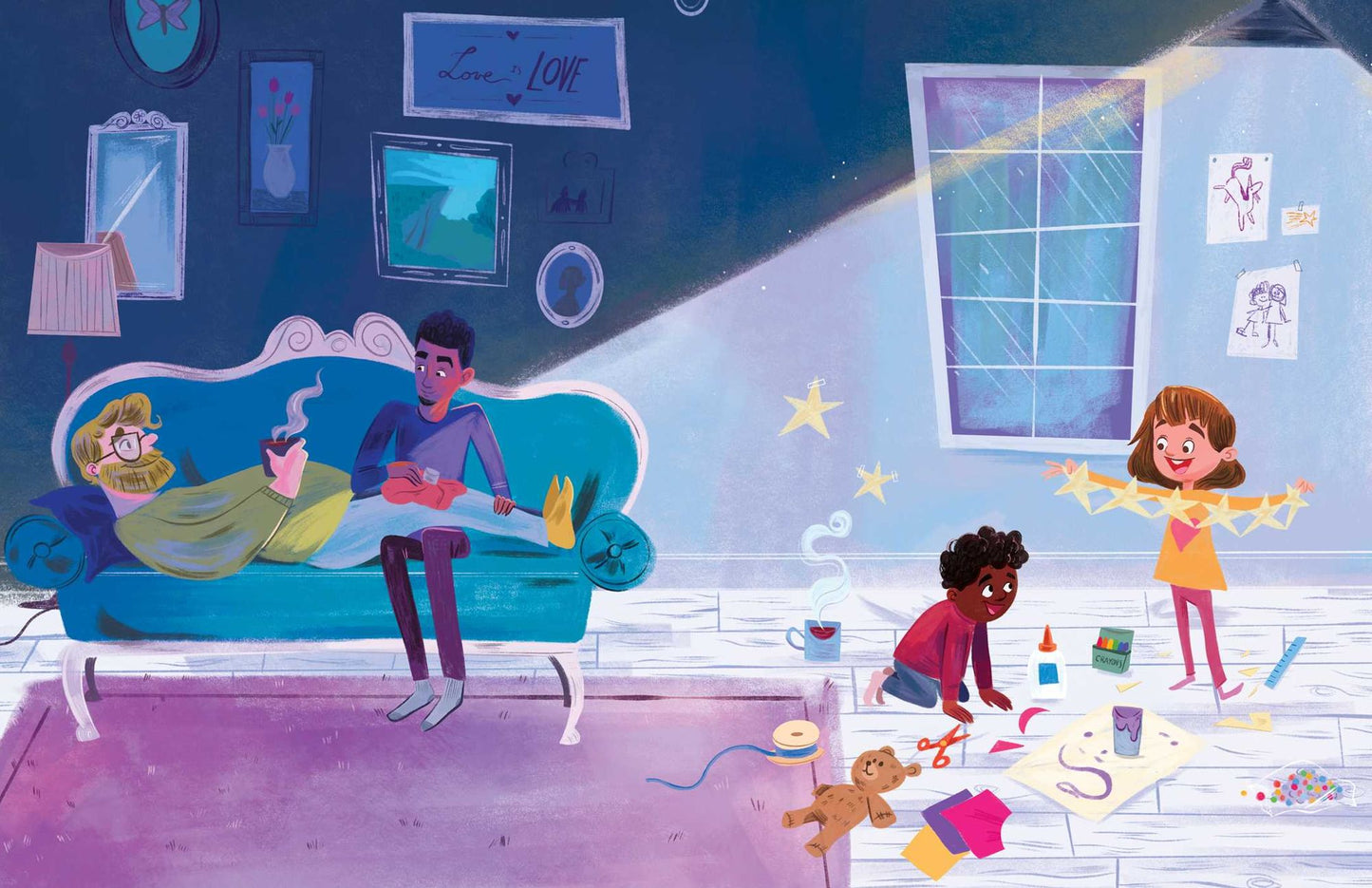 Miles Comes Home (A Picture Book Adoption Story for Kids)