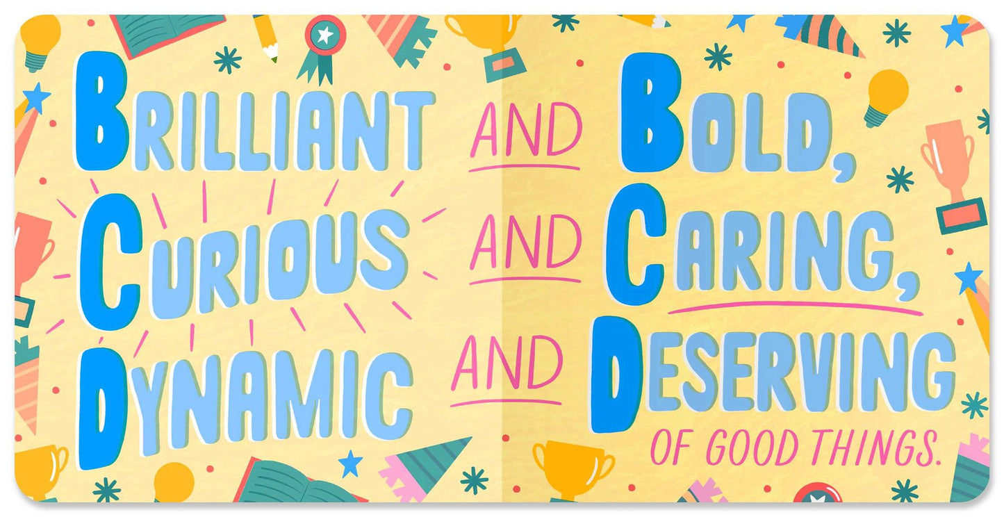 Love Letters: An Alphabet of Affirmations (A Little Bee Books Board Book for All Ages)