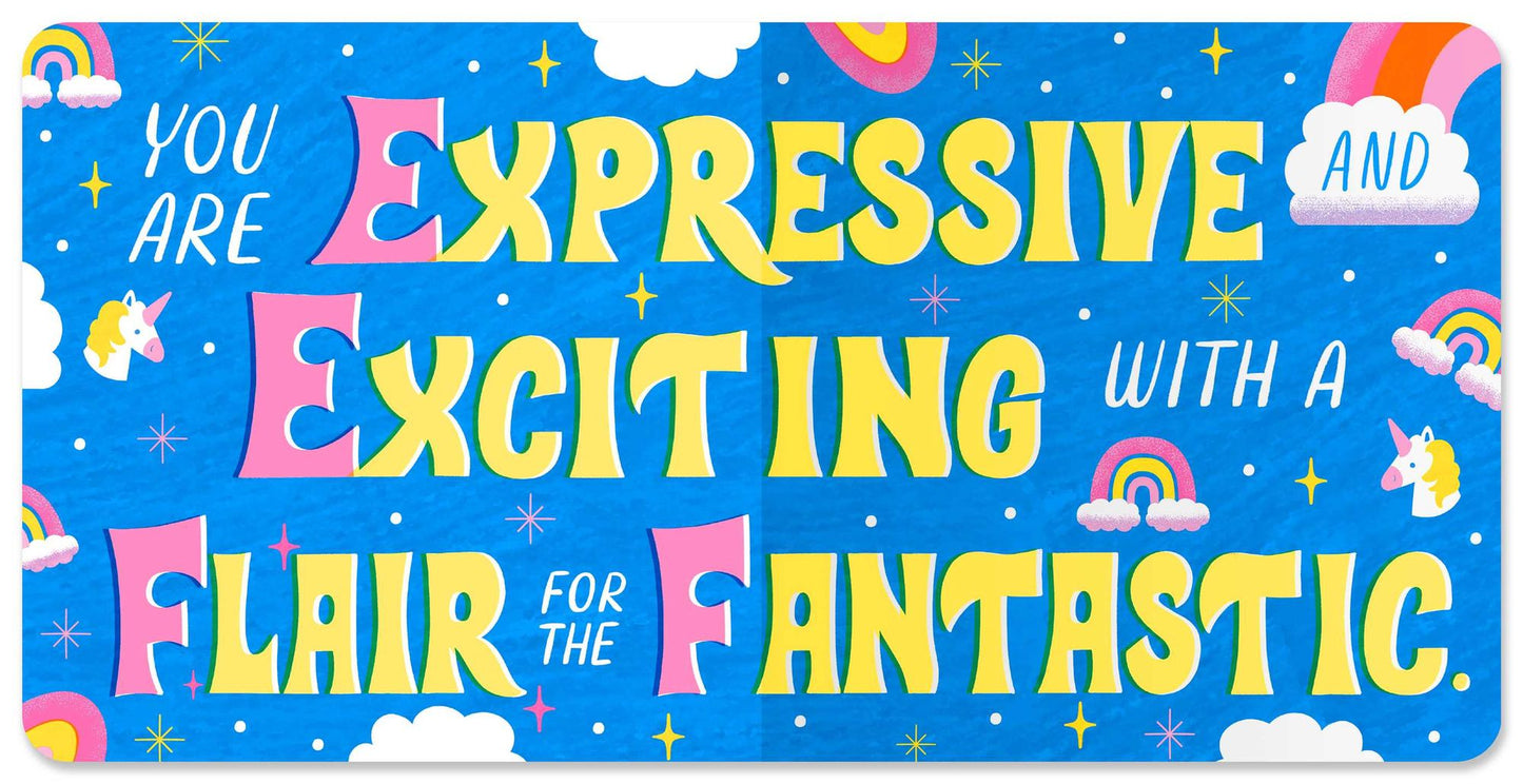 Love Letters: An Alphabet of Affirmations (A Little Bee Books Board Book for All Ages)