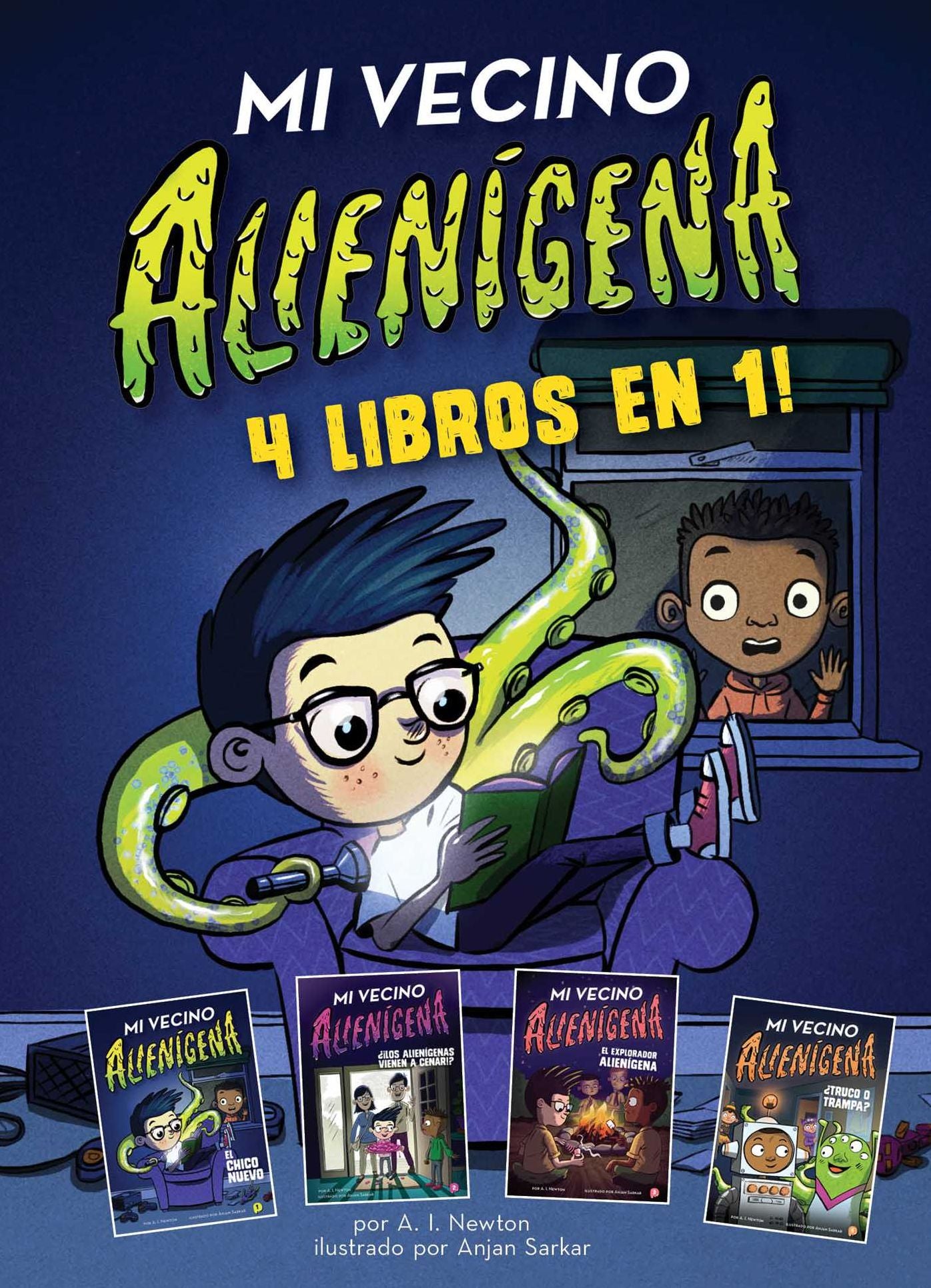 Mi vecino alienÃ¯Â¿Â½gena: 4 libros en 1