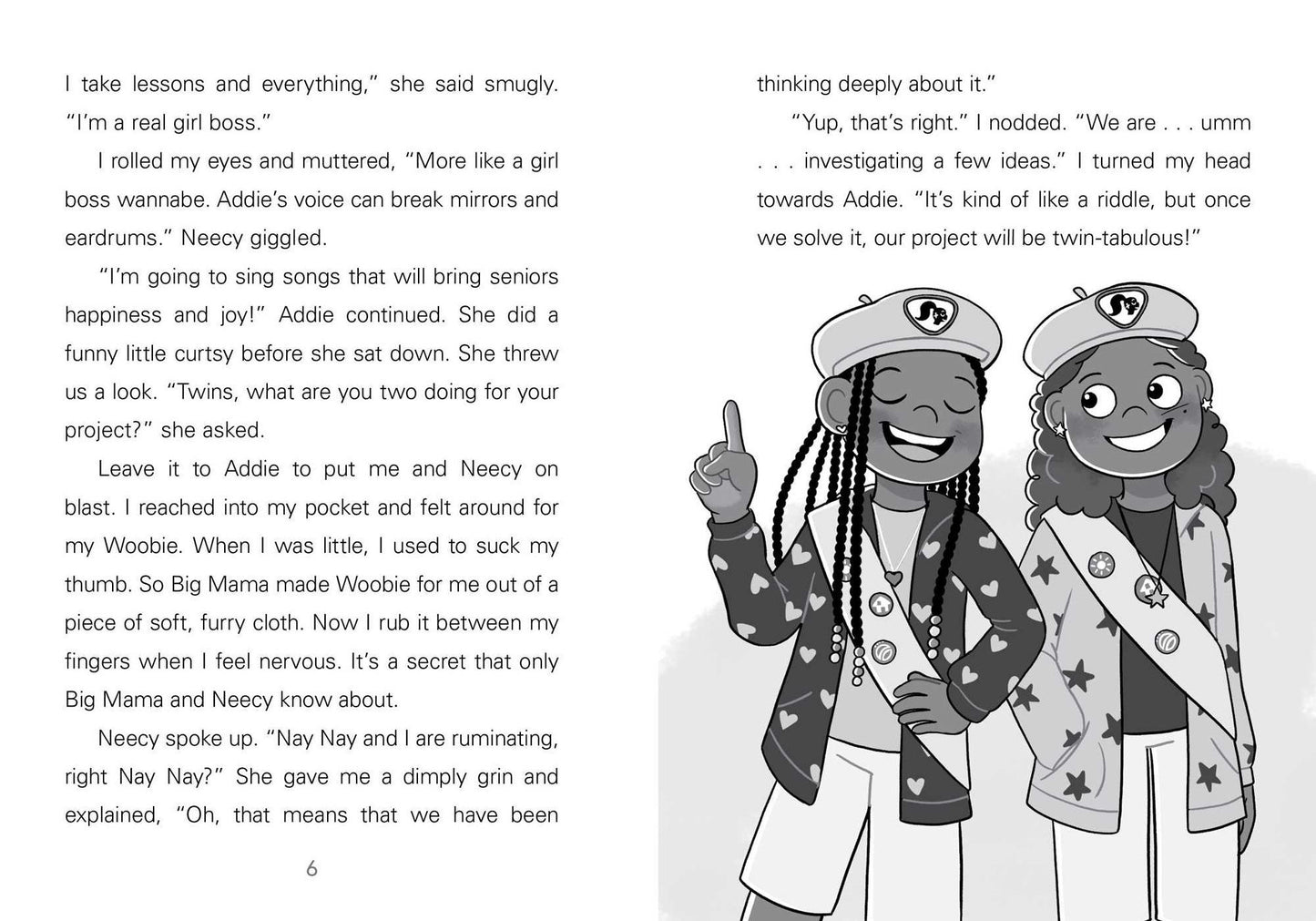 Neecy and Nay Nay and the Glitter Girls (Neecy and Nay Nay #2) (A Little Bee Books Chapter Book Series)