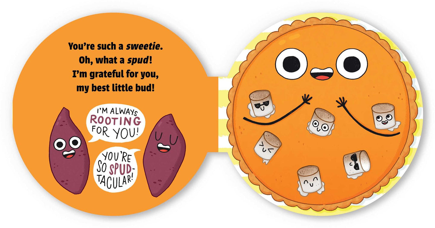 Pie Love You (A Shaped Novelty Board Book for Toddlers)