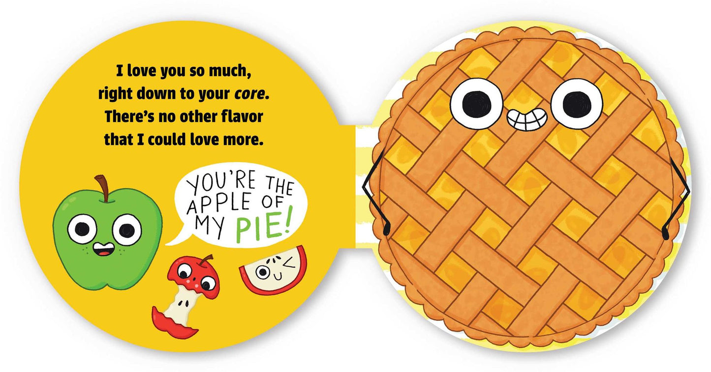 Pie Love You (A Shaped Novelty Board Book for Toddlers)