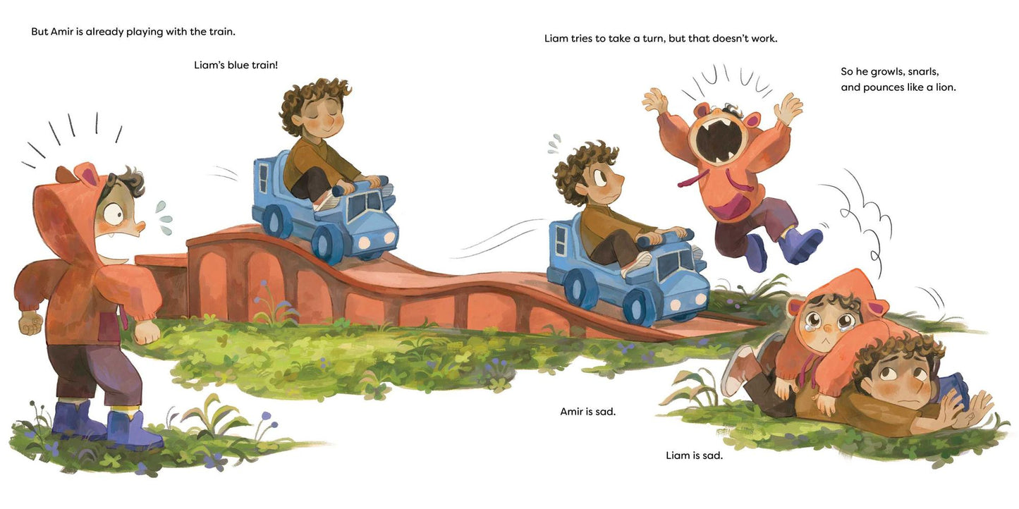 Friends Are Not for Biting (A Gentle Parenting Guide Picture Book Series for Kids)