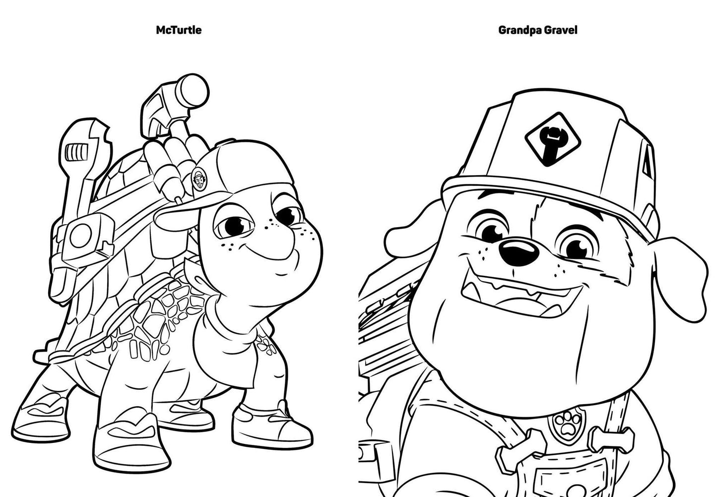 Rubble & Crew: My First Big Book of Coloring (A Rubble & Crew Nickelodeon Coloring Book for Kids)