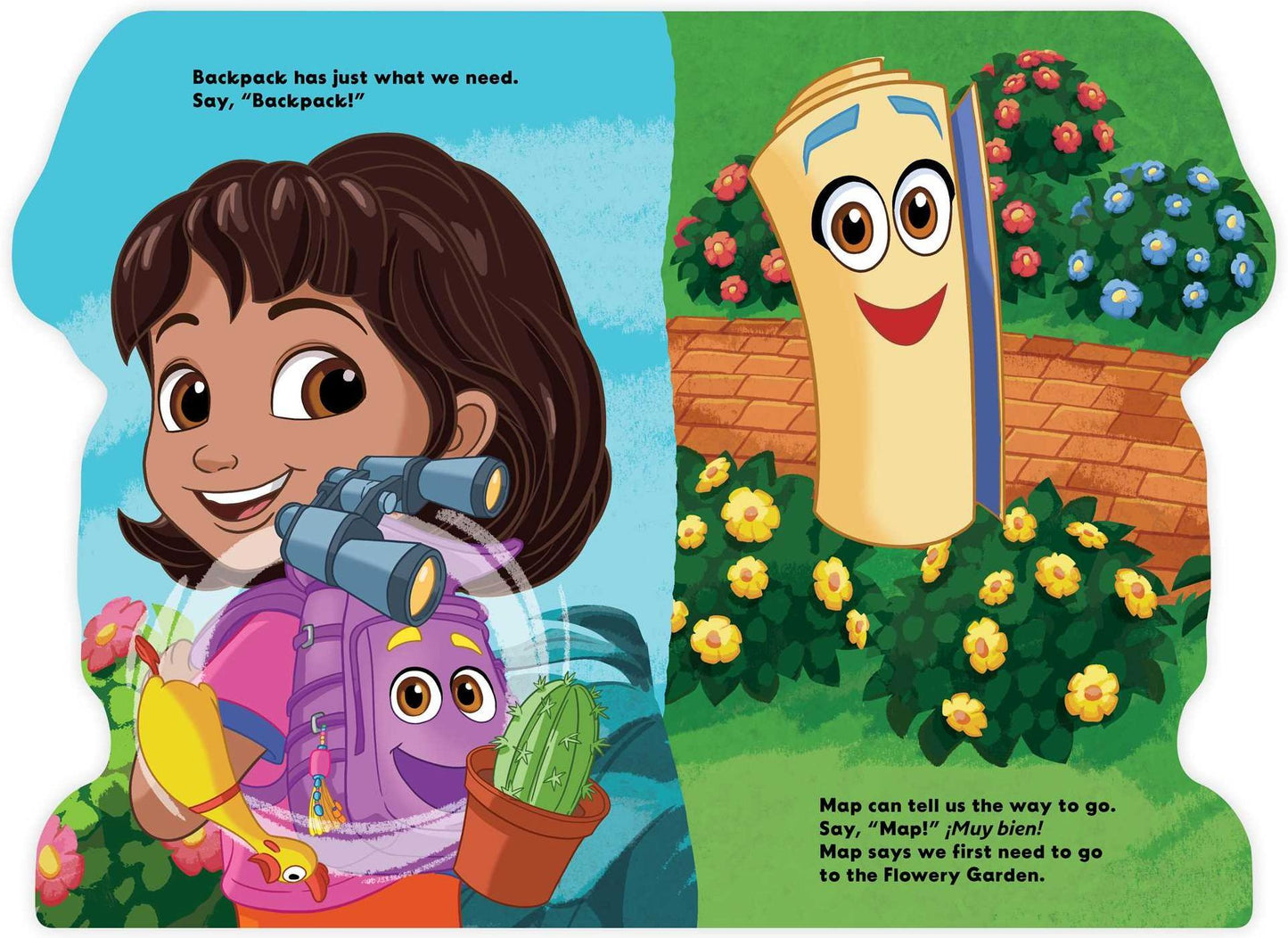 Dora: ï¿½Hola, Soy Dora! (a Dora Nickelodeon English-Spanish Bilingual Shaped Board Book for Kids)