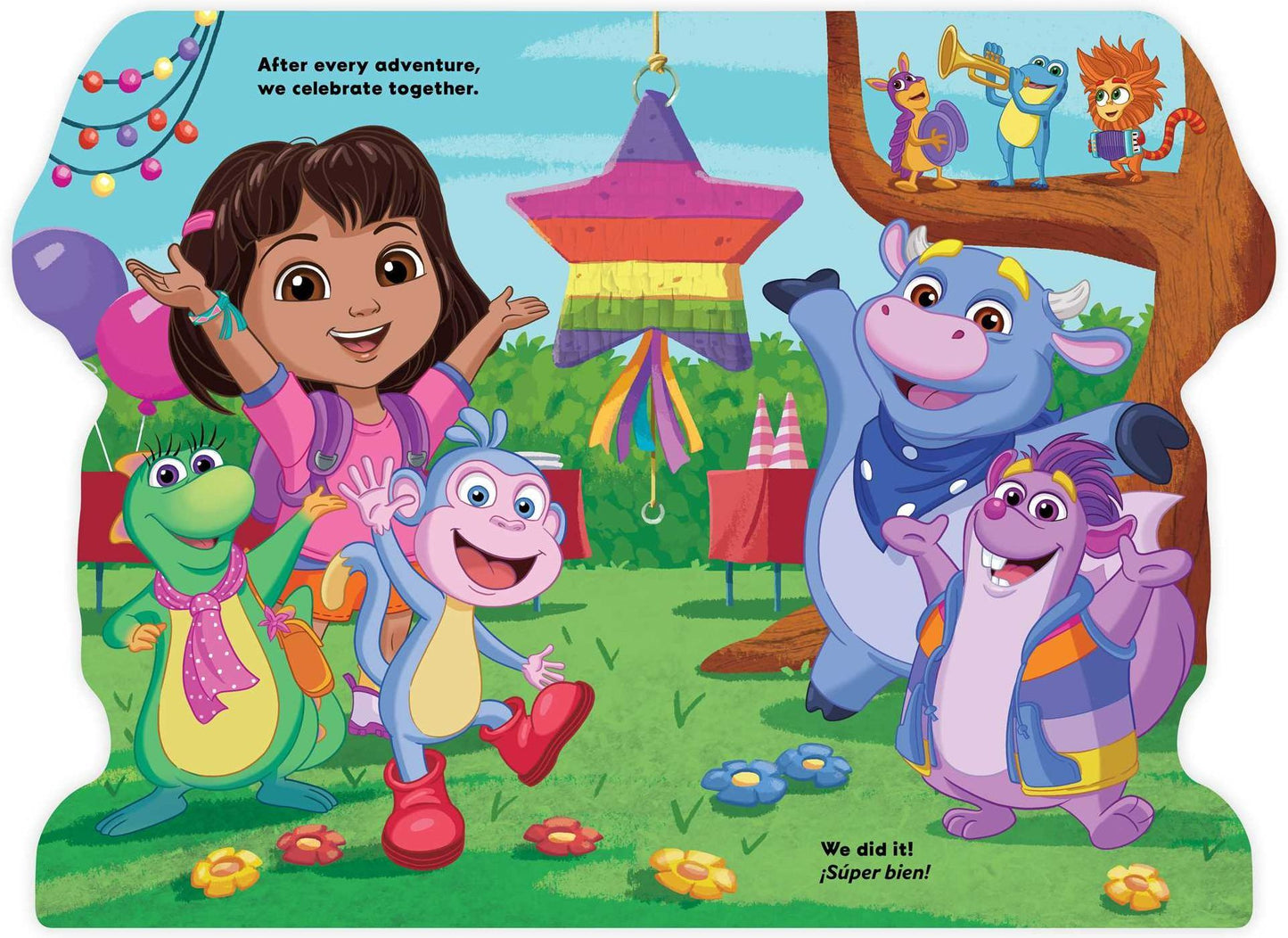Dora: ï¿½Hola, Soy Dora! (a Dora Nickelodeon English-Spanish Bilingual Shaped Board Book for Kids)