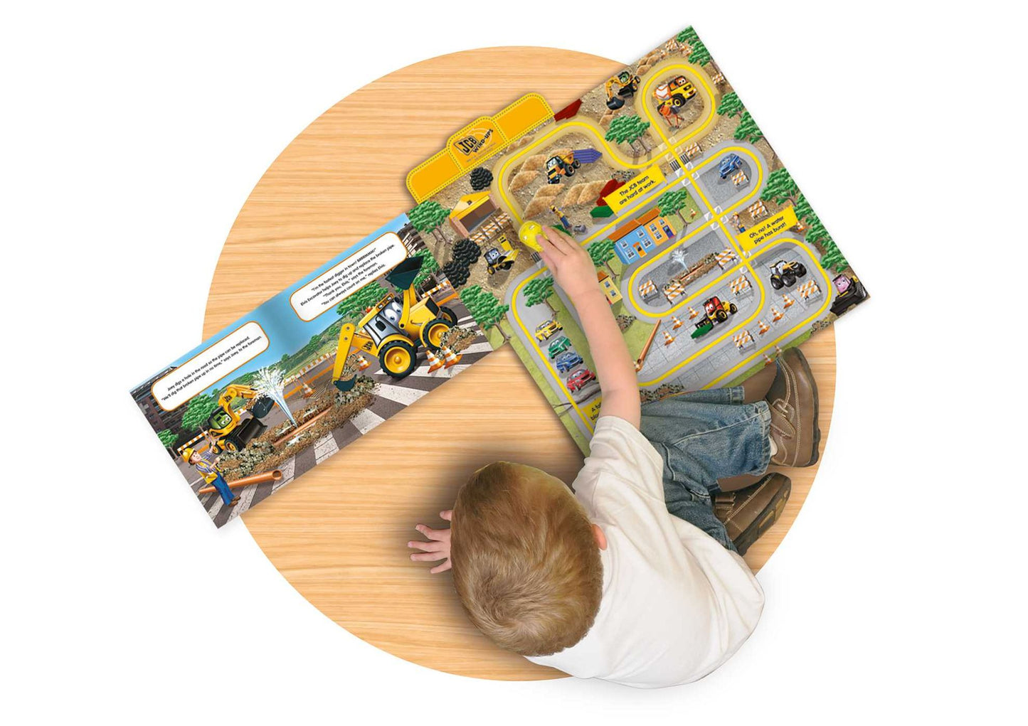 The Wheels on the Bus: With fold-out play track