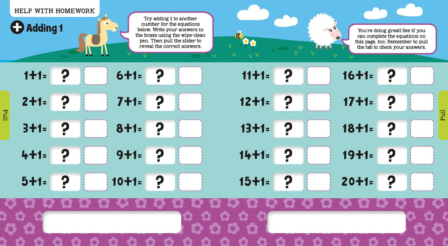 Addition: Wipe Clean Educational Book