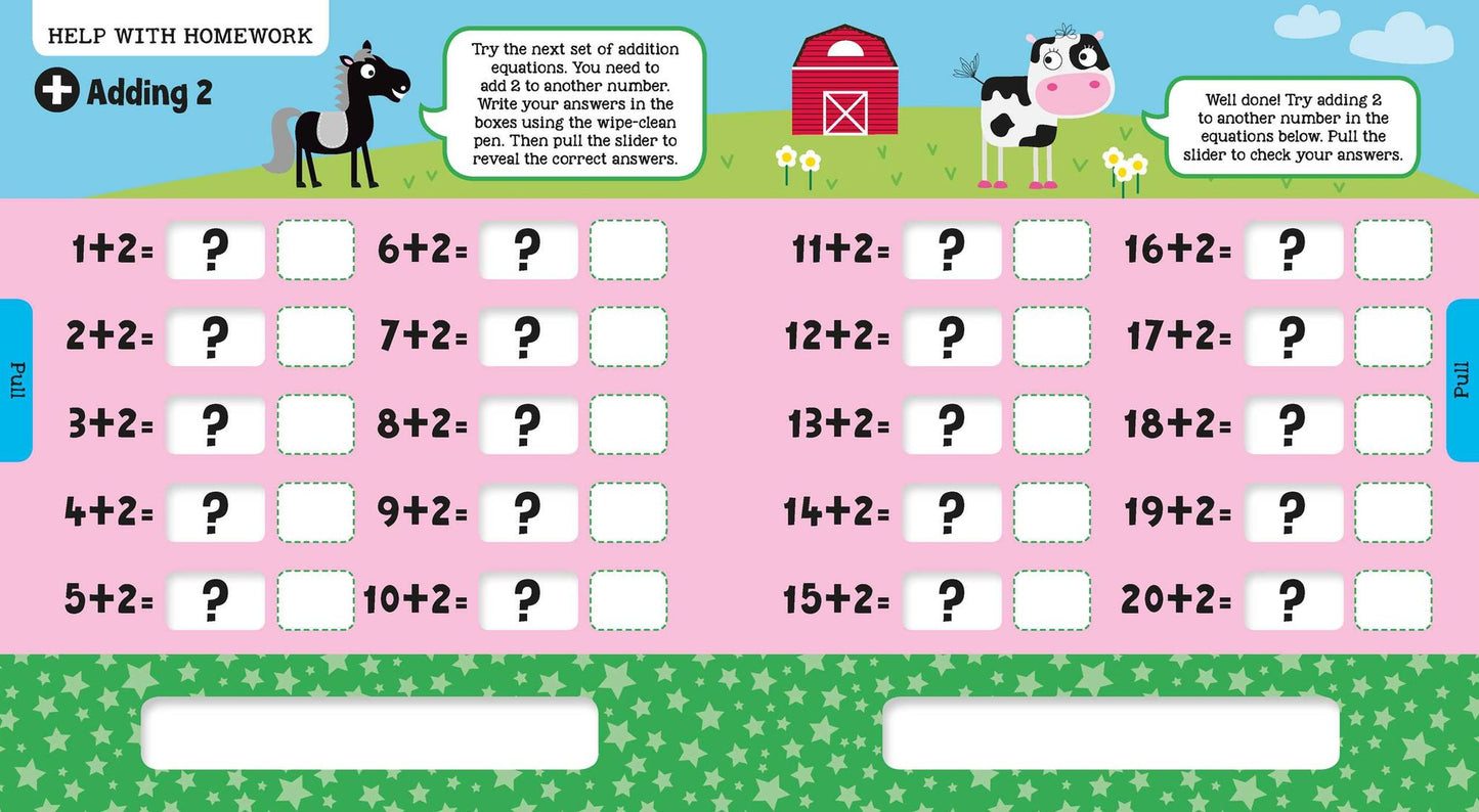 Addition: Wipe Clean Educational Book
