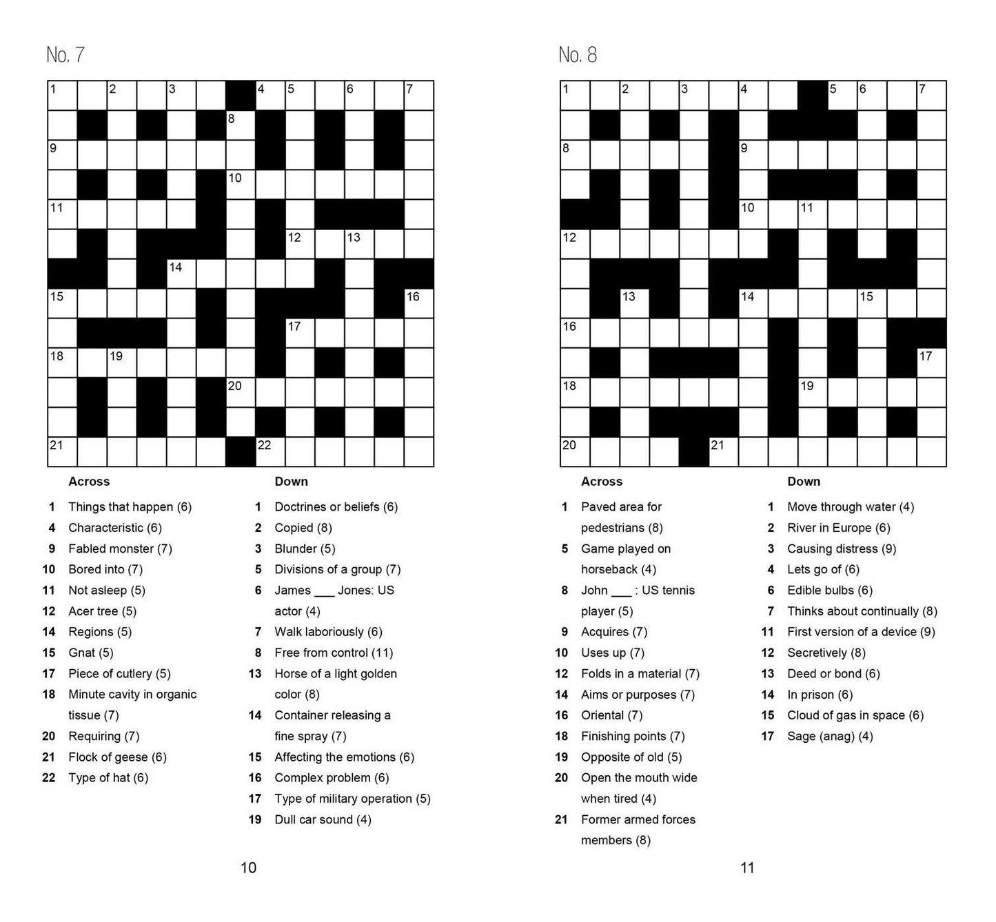 On-the-Go Crosswords