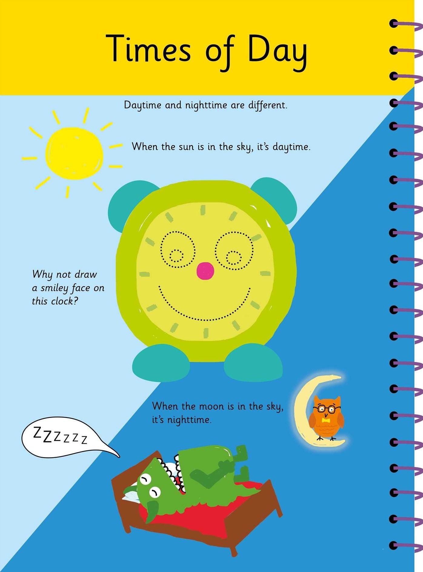 My Big Wipe Clean Time: Wipe-Clean Workbook