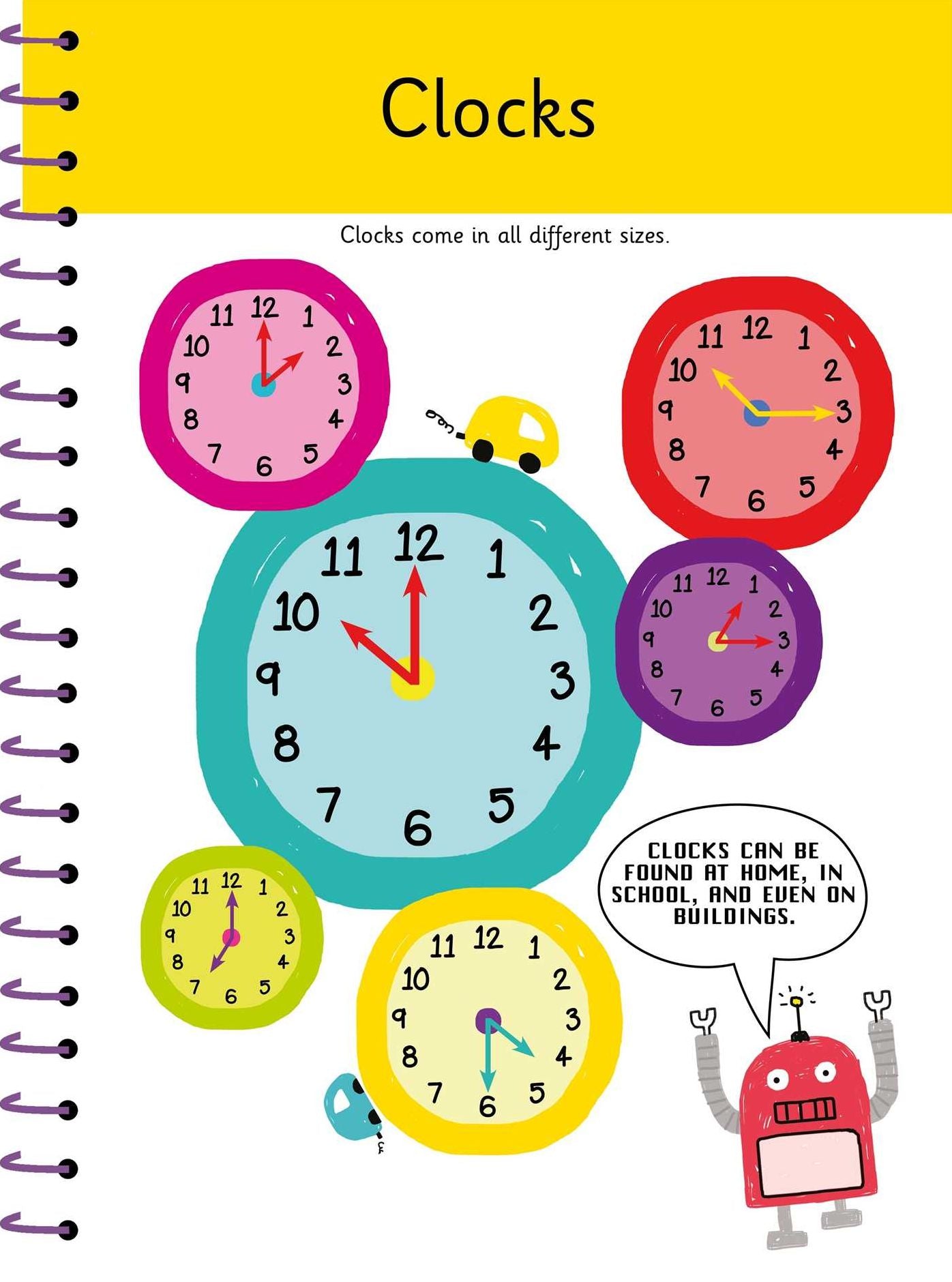 My Big Wipe Clean Time: Wipe-Clean Workbook