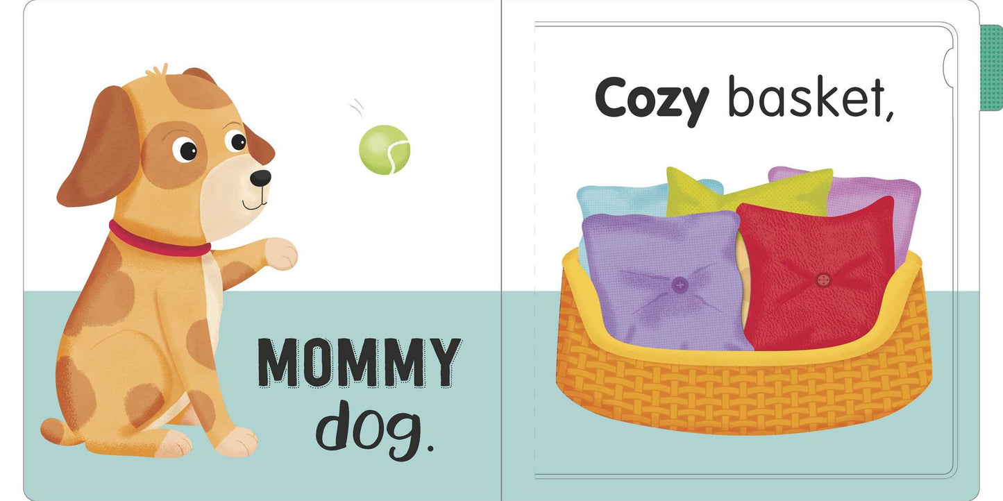 Baby Puppy, Mommy Dog: Interactive Lift-the-Flap Book