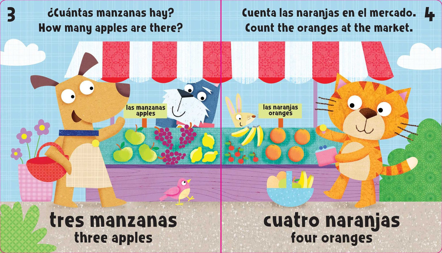 Mis Primeras Numeros My First Numbers: Bilingual Board Book