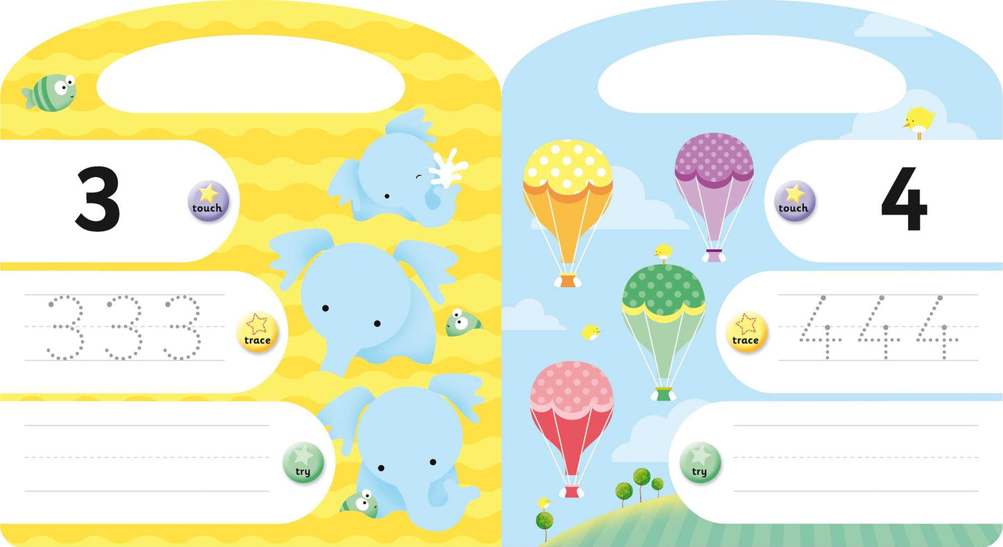 Wipe Clean Carry & Learn: 123: Early Learning for 3+ Year-Olds