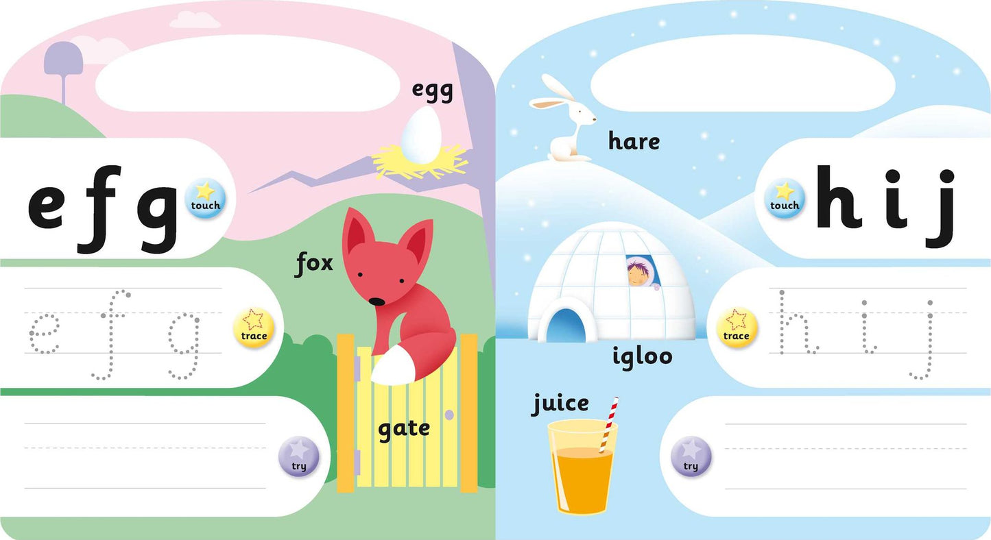 Wipe-Clean Carry & Learn: ABC: Early Learning for 3+ Year-Olds