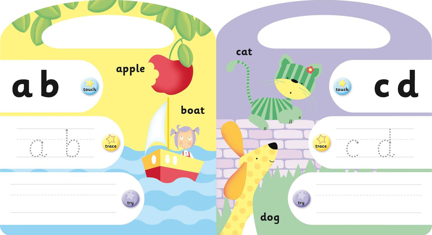 Wipe-Clean Carry & Learn: ABC: Early Learning for 3+ Year-Olds