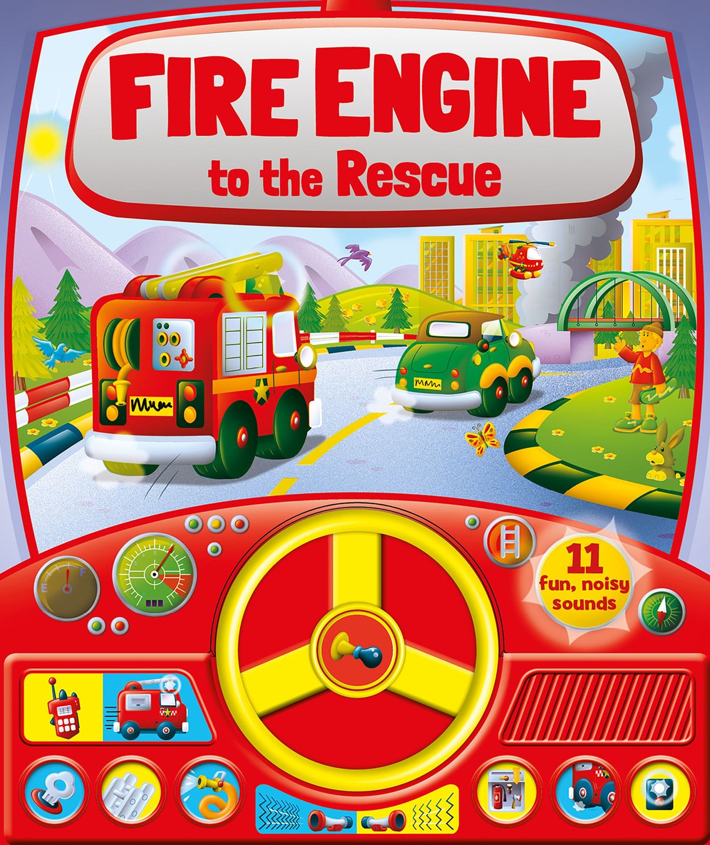 Steering Wheel Sound Board: Fire Engine