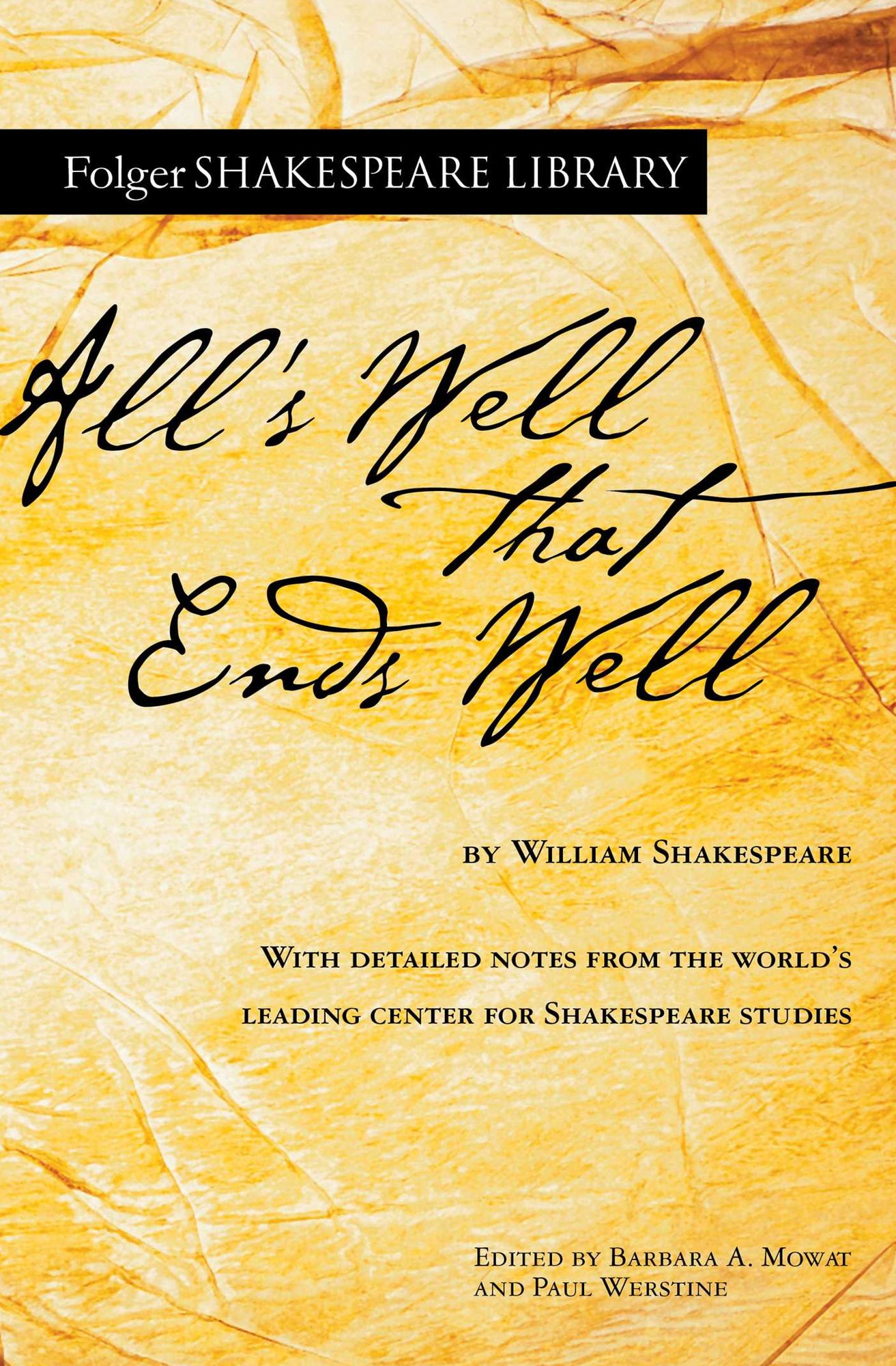 All's Well that Ends Well