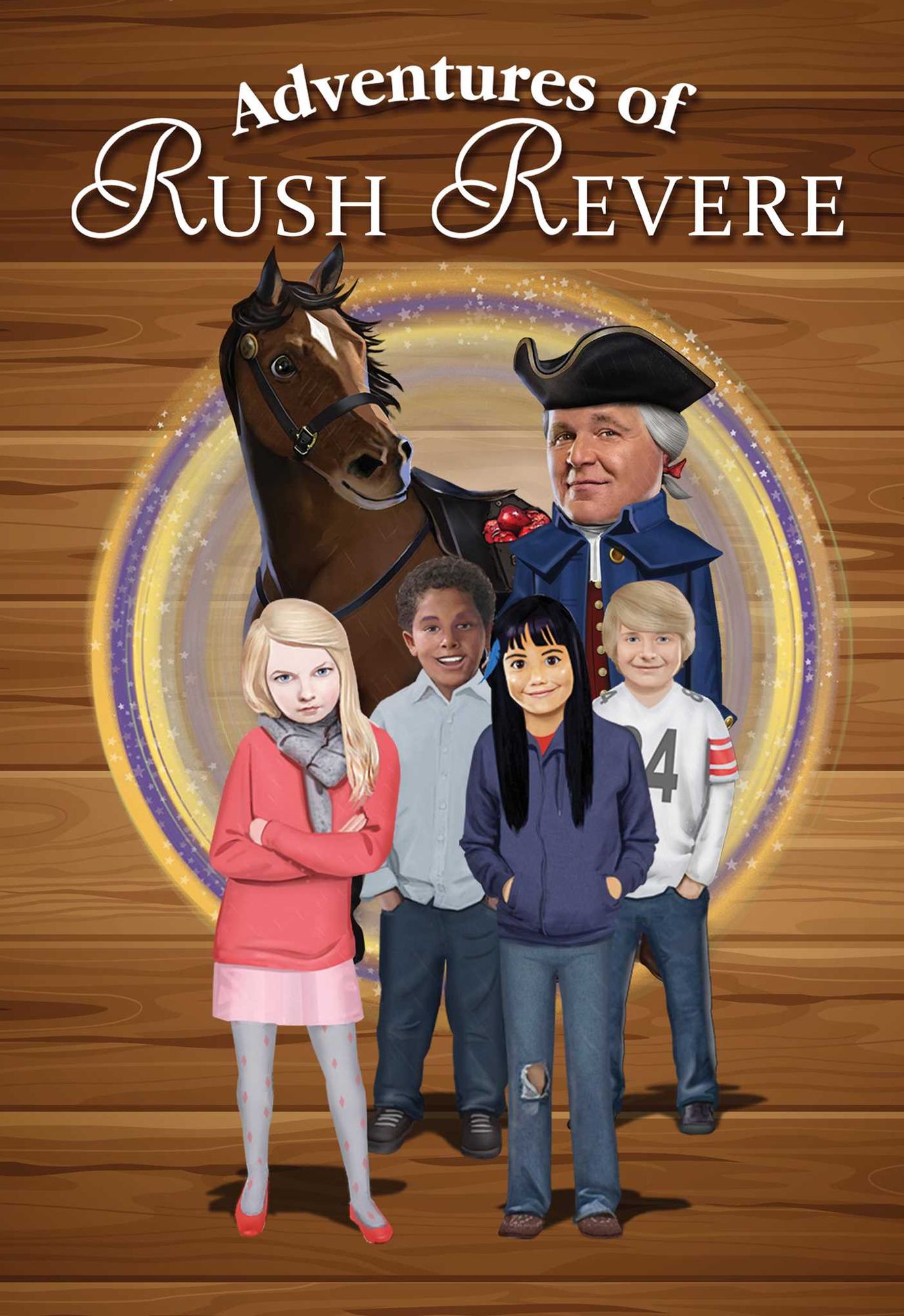 Adventures of Rush Revere Set: Rush Revere and the Brave Pilgrims, Rush Revere and the First Patriots, Rush Revere and the American Revolution