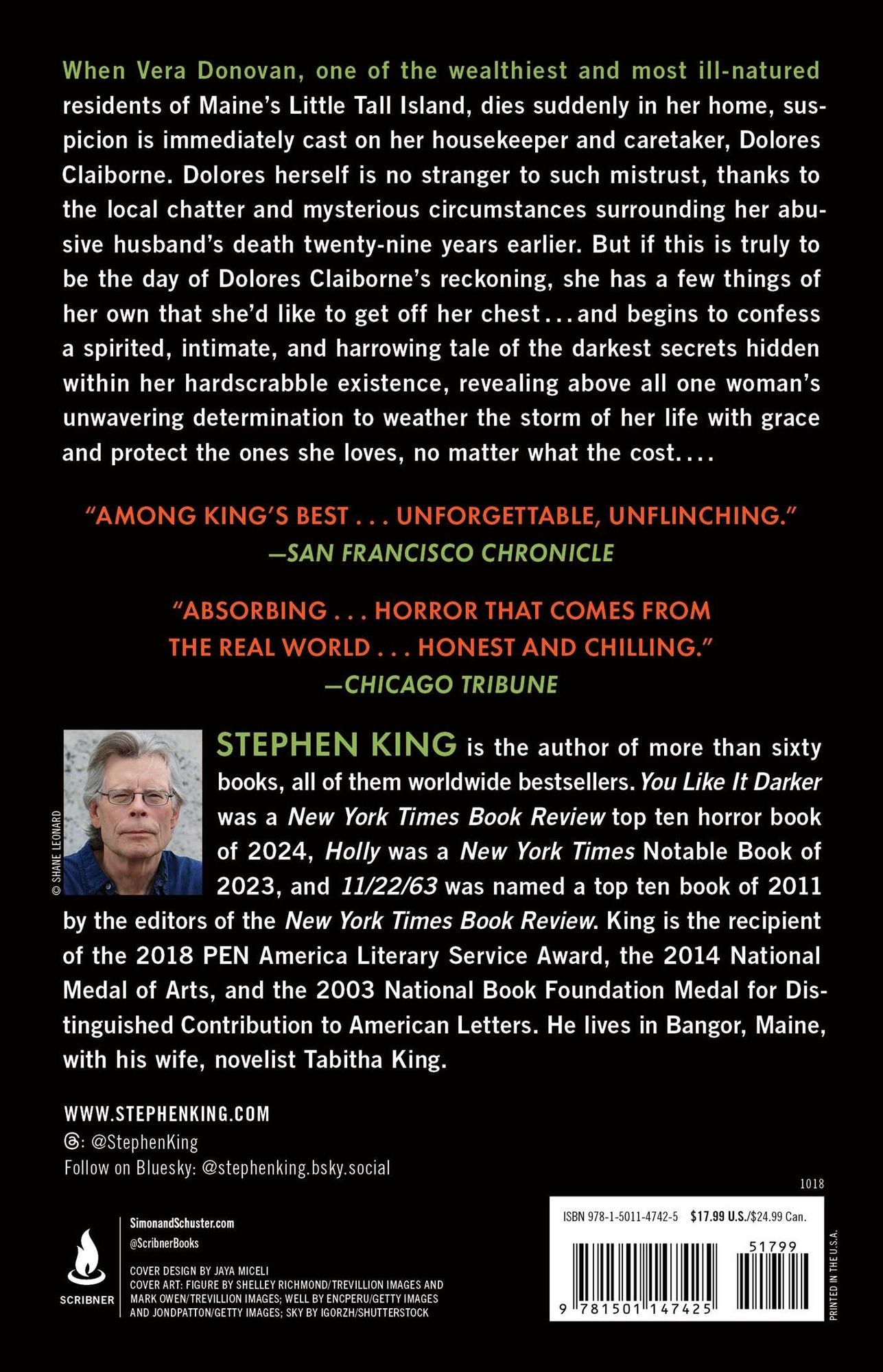Dolores Claiborne: A Novel