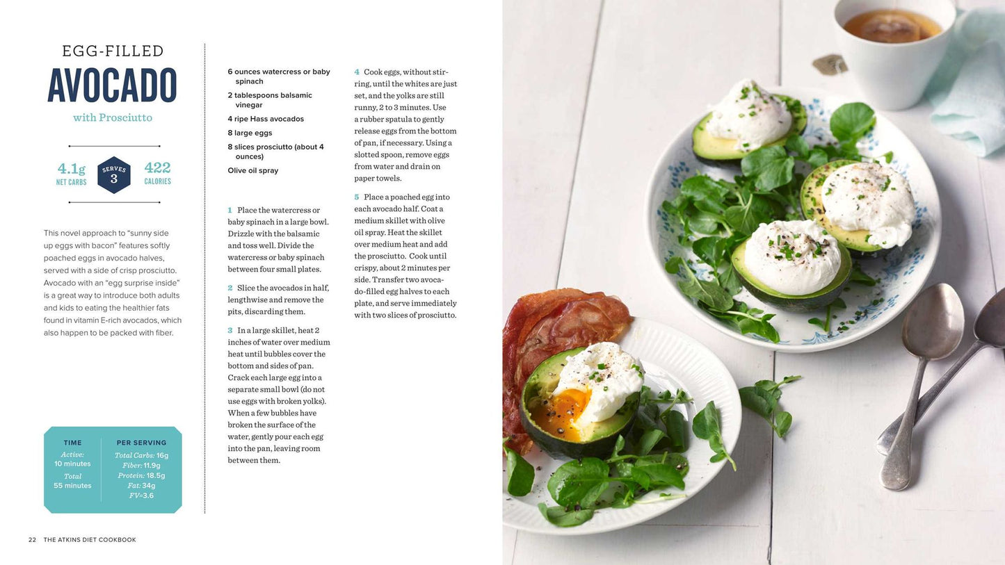 Atkins: Eat Right, Not Less: Your Guidebook for Living a Low-Carb and Low-Sugar Lifestyle