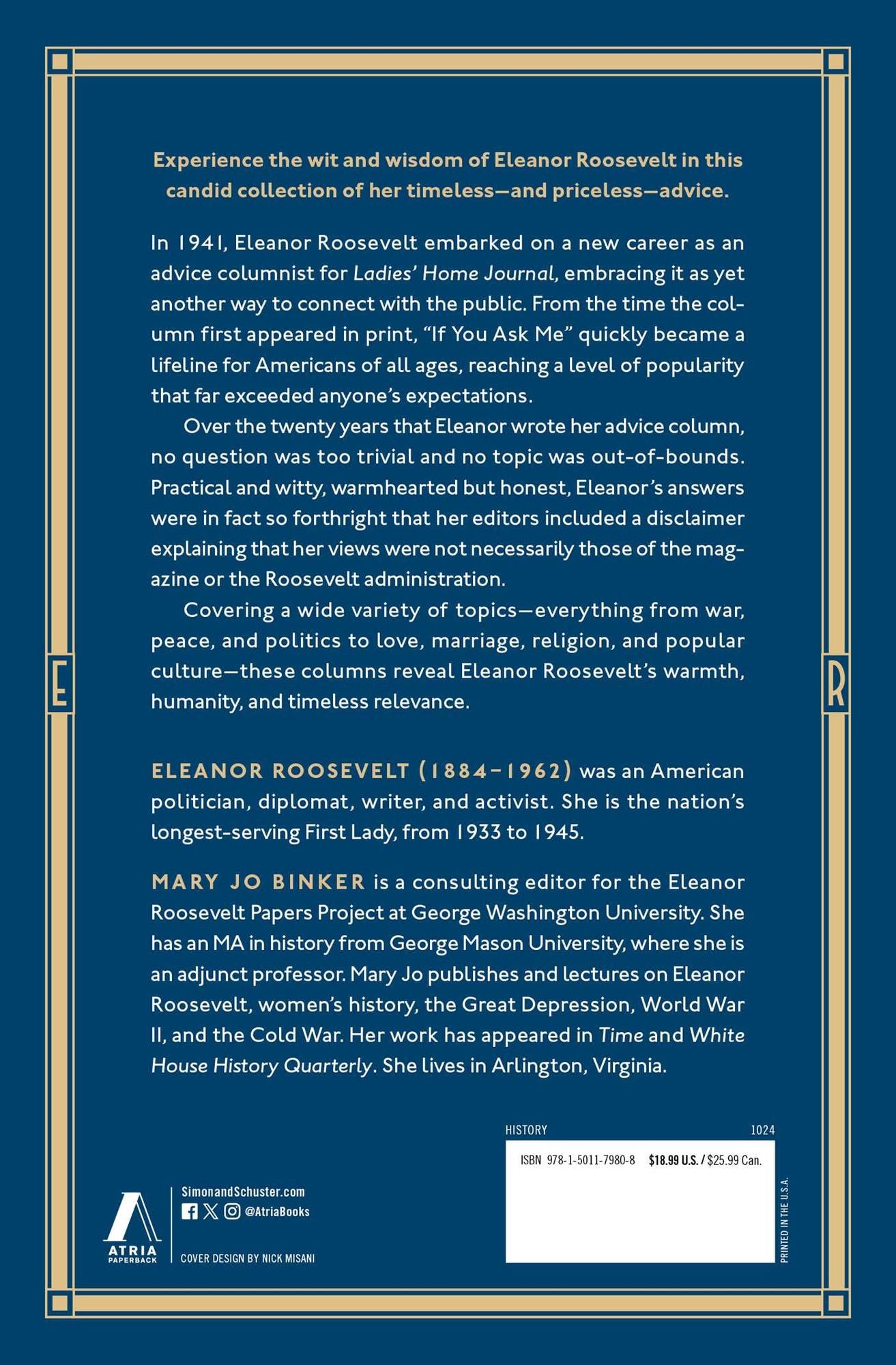 If You Ask Me: Essential Advice from Eleanor Roosevelt