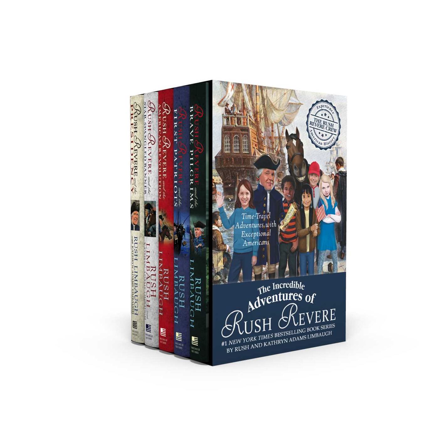 The Incredible Adventures of Rush Revere: Rush Revere and the Brave Pilgrims; Rush Revere and the First Patriots; Rush Revere and the American Revolution; Rush Revere and the Star-Spangled Banner; Rush Revere and the Presidency