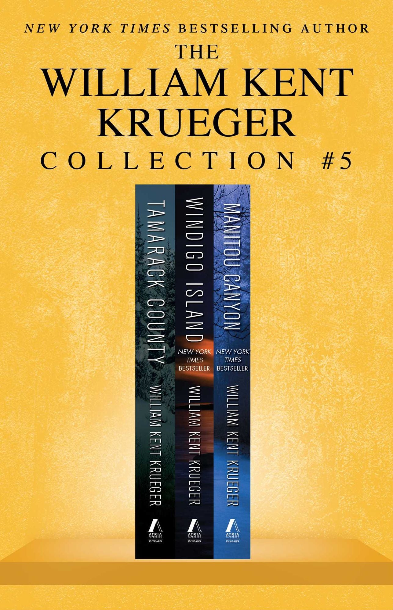 William Kent Krueger Collection #5: Tamarack County, Windigo Island, and Manitou Canyon