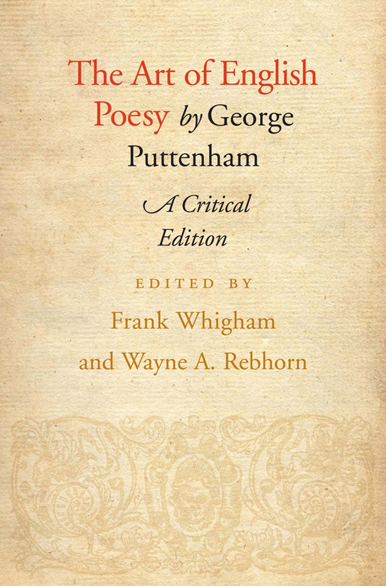 The Art of English Poesy, Critical Edition
