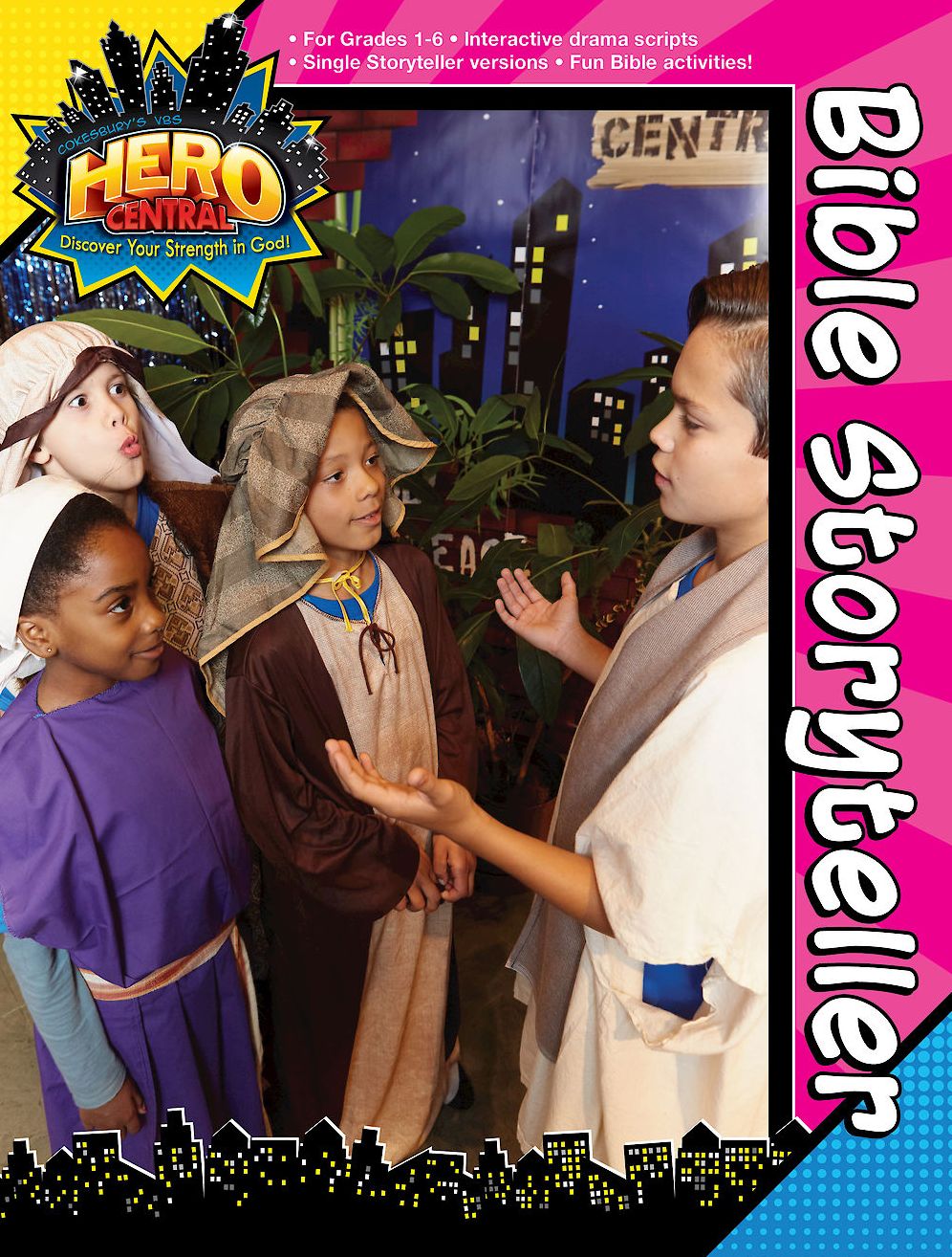 Vacation Bible School 2017 VBS Hero Central Bible Storyteller: Discover Your Strength in God!
