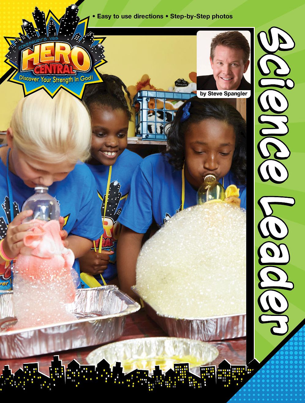 Vacation Bible School 2017 VBS Hero Central Science Leader: Discover Your Strength in God!