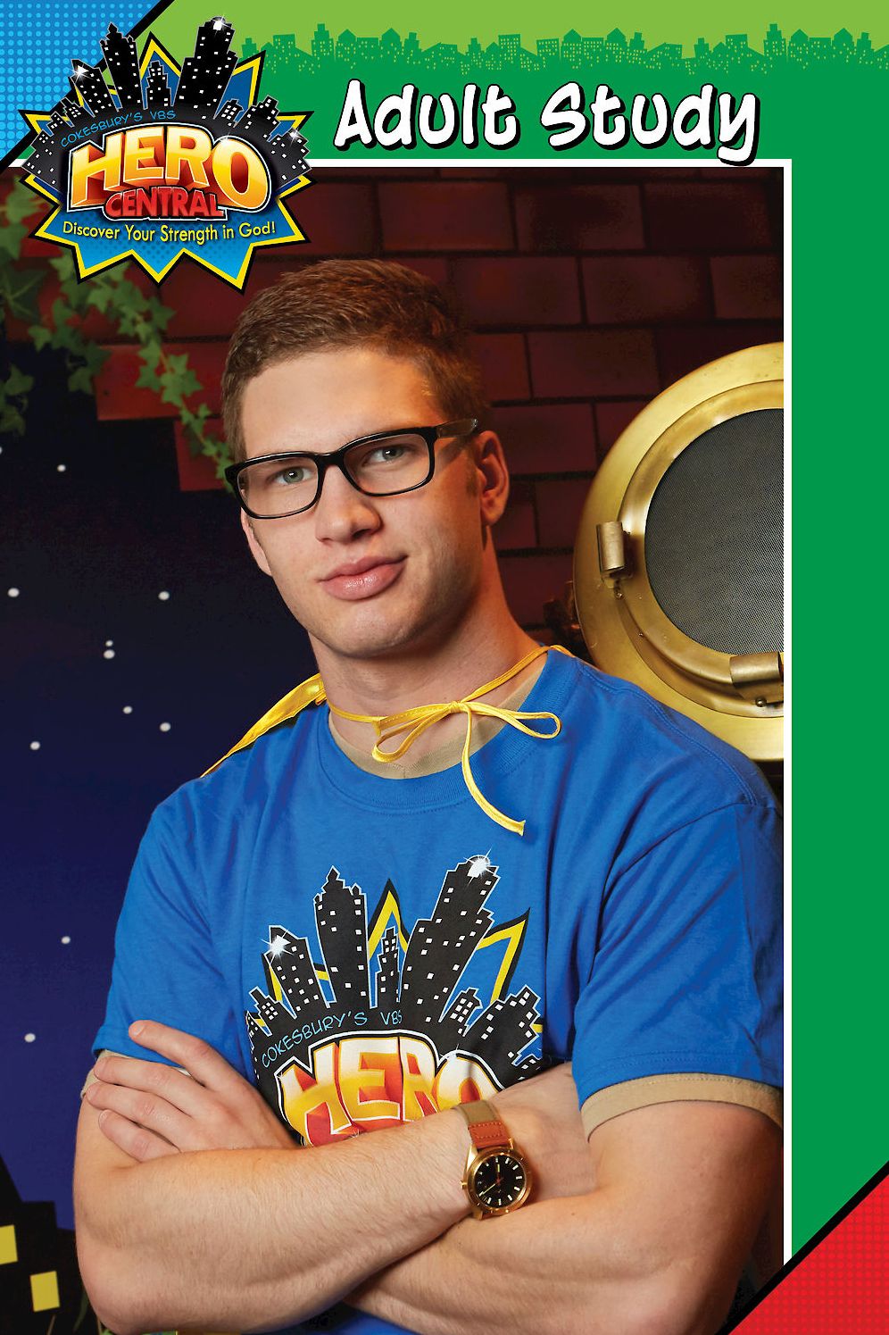 Vacation Bible School 2017 VBS Hero Central Adult Study Book: Discover Your Strength in God!