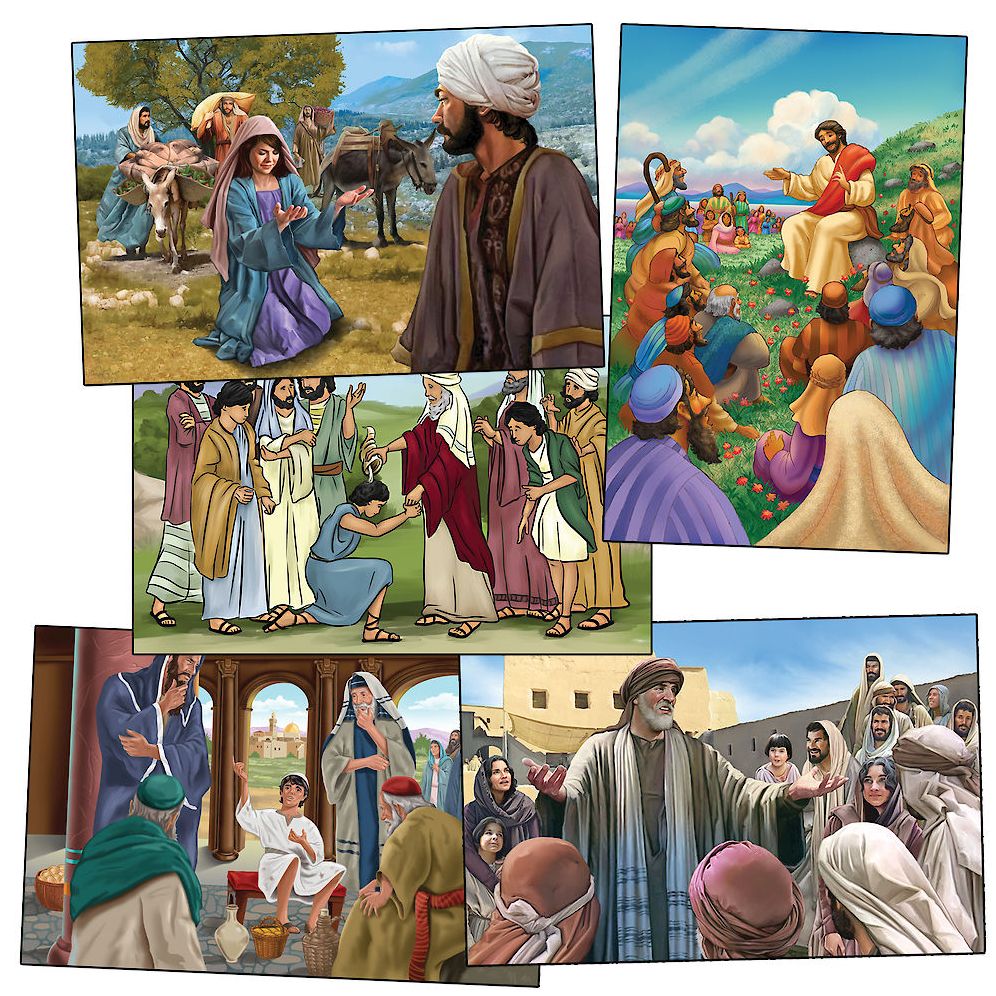 Vacation Bible School 2017 VBS Hero Central Bible Story Poster Set: Discover Your Strength in God!